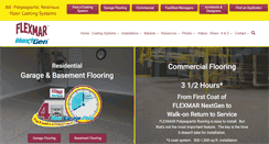 Desktop Screenshot of flexmarpolyaspartics.com